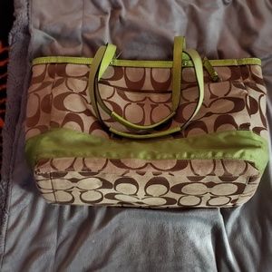 Large Authentic Coach bag